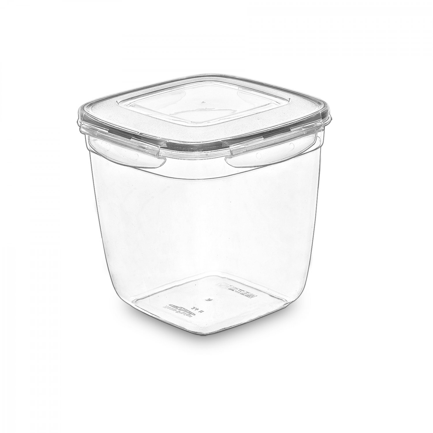 LC-160 FRESH BOX SQUARE DEEP NO: 3 (3,6 LT.) - Transparent QK7C
