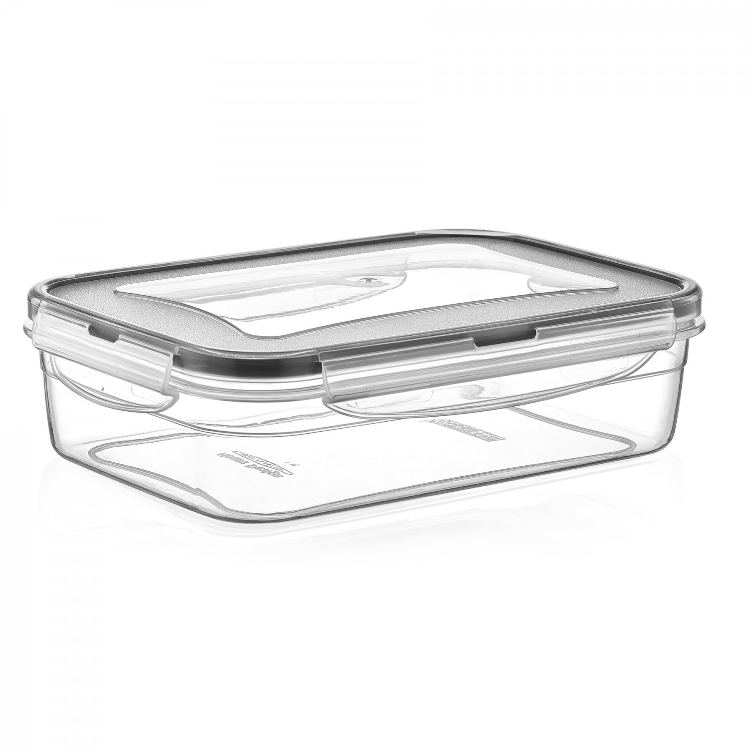 LC-205 FRESH BOX RECTANGLE  (0,8 LT.) - Transparent 72H4