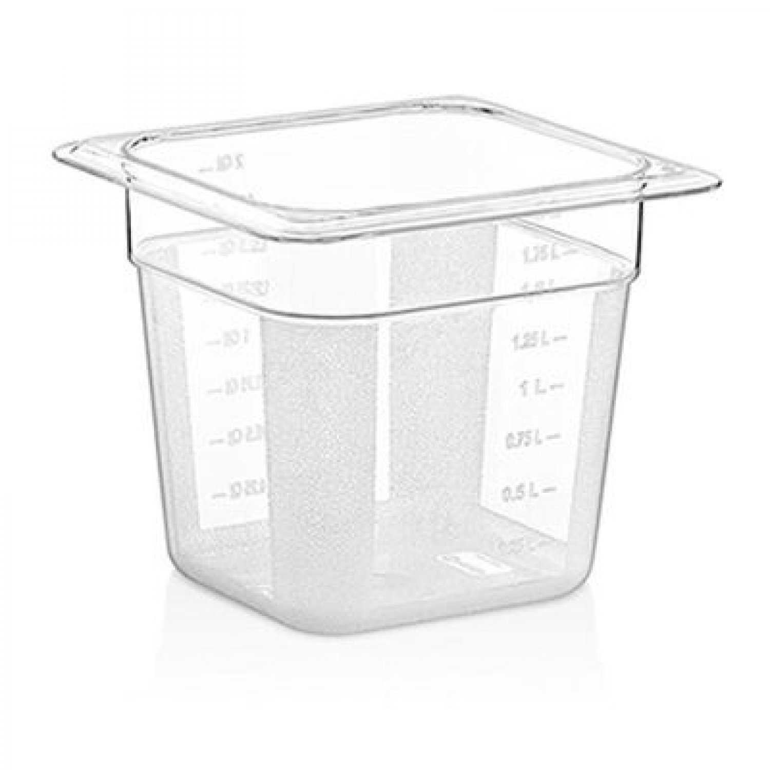 GN PC CONTAINER 150 mm 2 Lt - 67 Oz - GNP-16150 - Clear 00X5