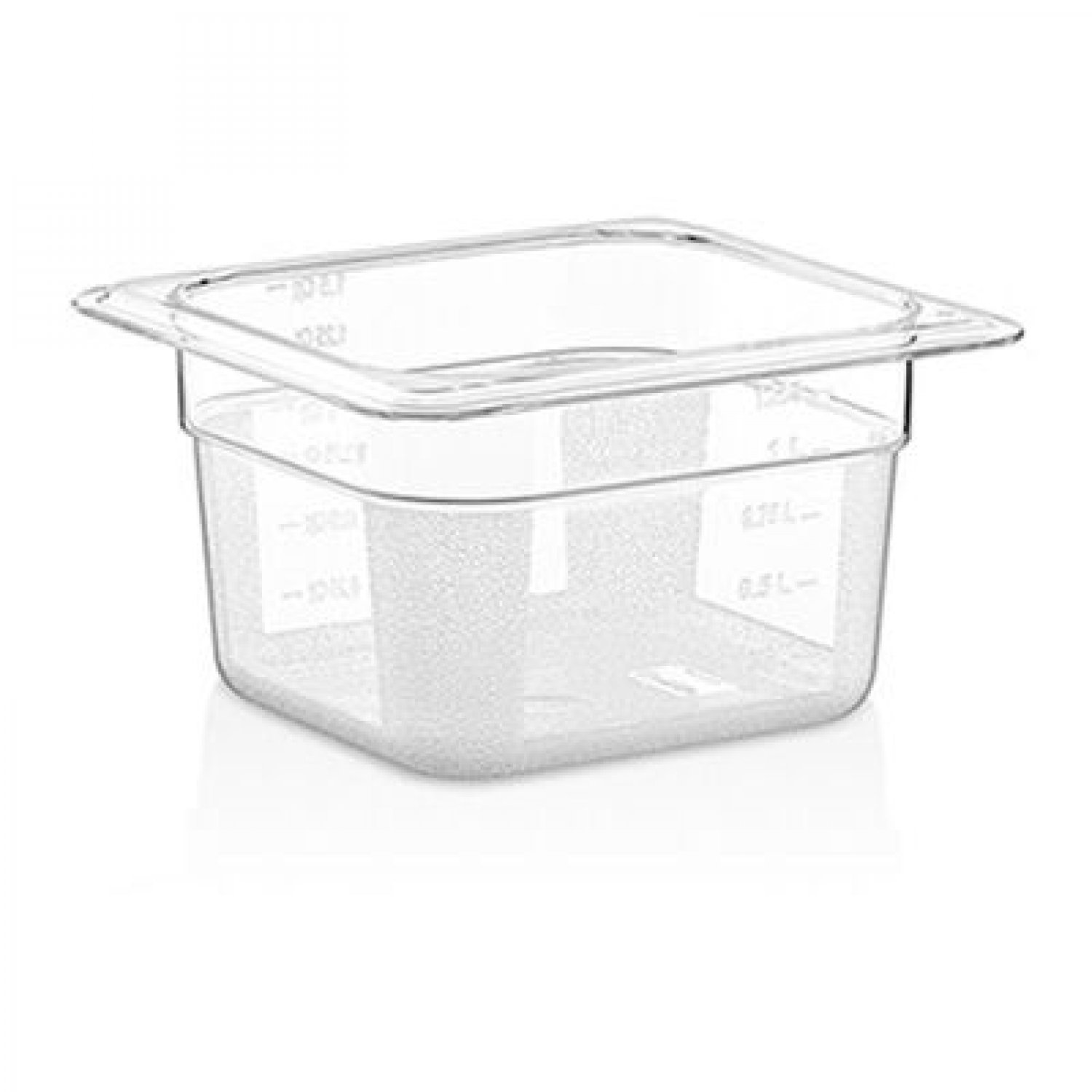 GN PC CONTAINERS 100 mm 1,25 Lt - 42 Oz GNP-16100 - Clear GG1L