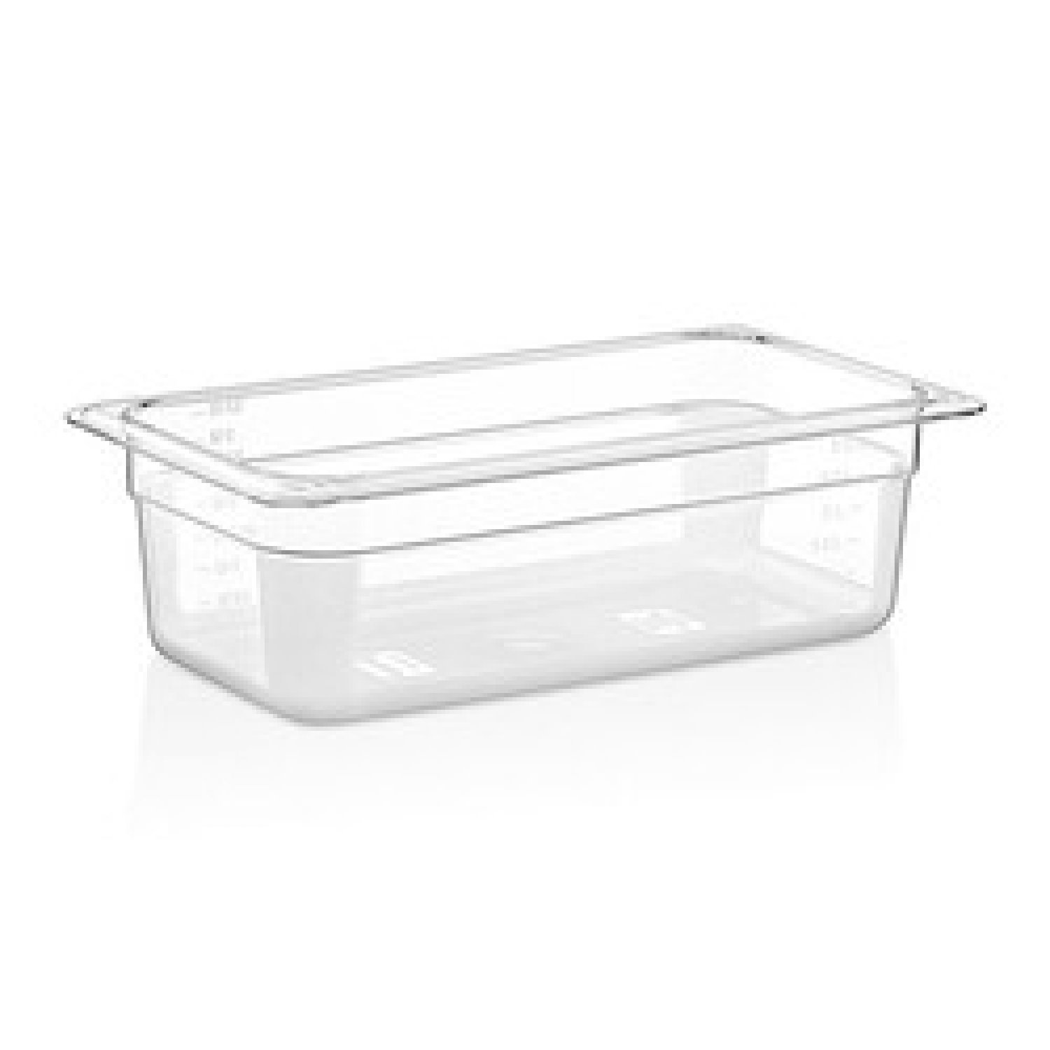 GN PC CONTAINERS 100 mm 3 Lt - 101 Oz - GNP-13100 - Clear XMHS