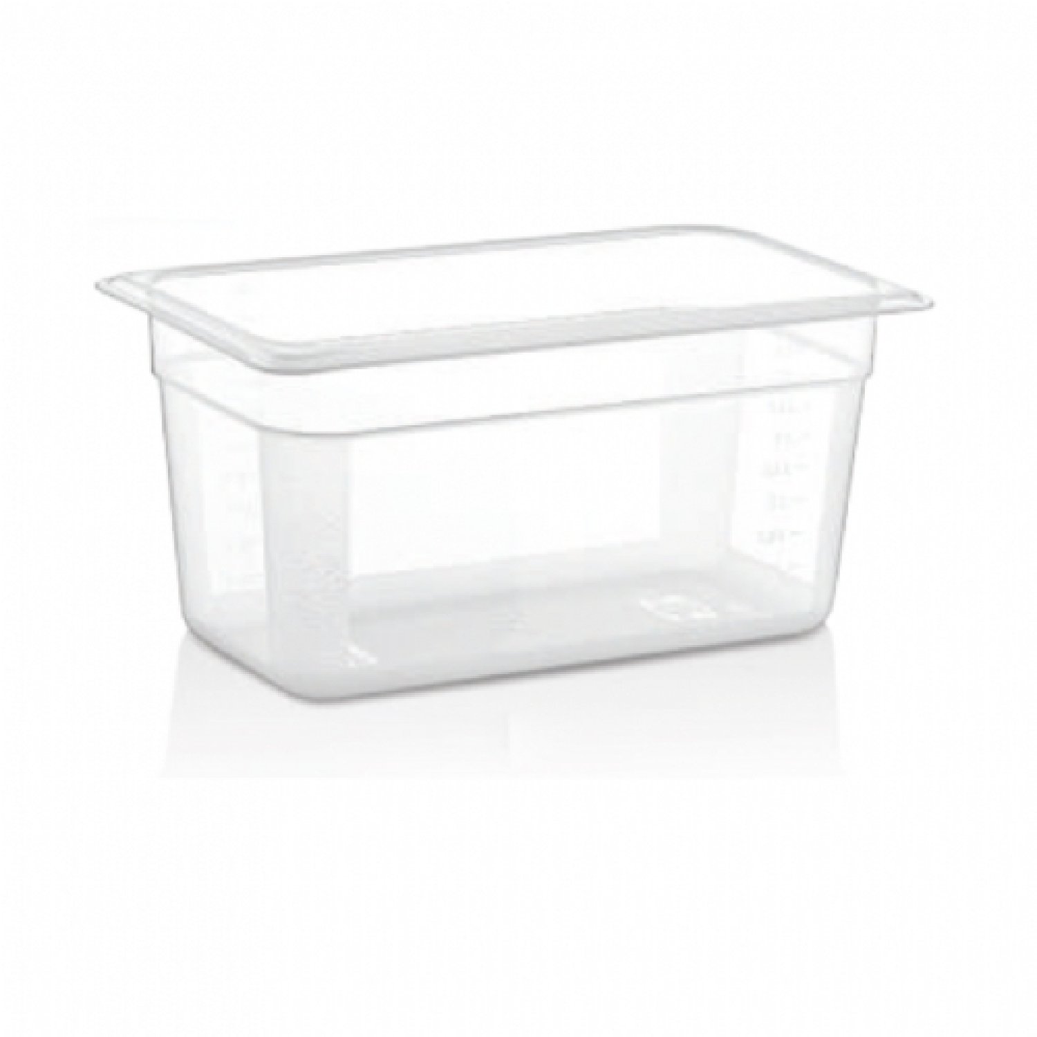  GN PP CONTAINER 200 mm 6,5 Lt - 220 Oz - GNPP-13200 - Black SYVD