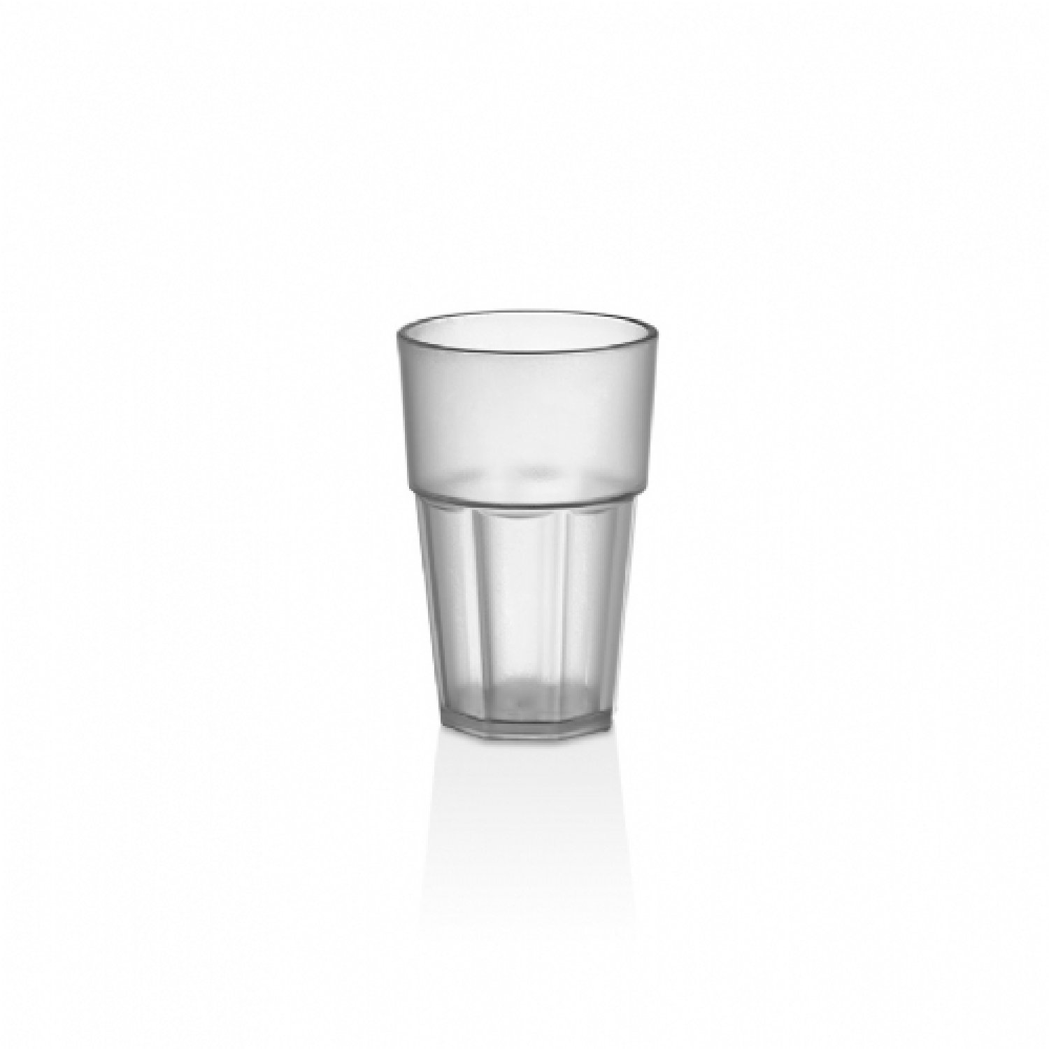 PC Casablanca Frosted Glass 200 ml / 6,76 Oz - GC-23 - Clear SUZA