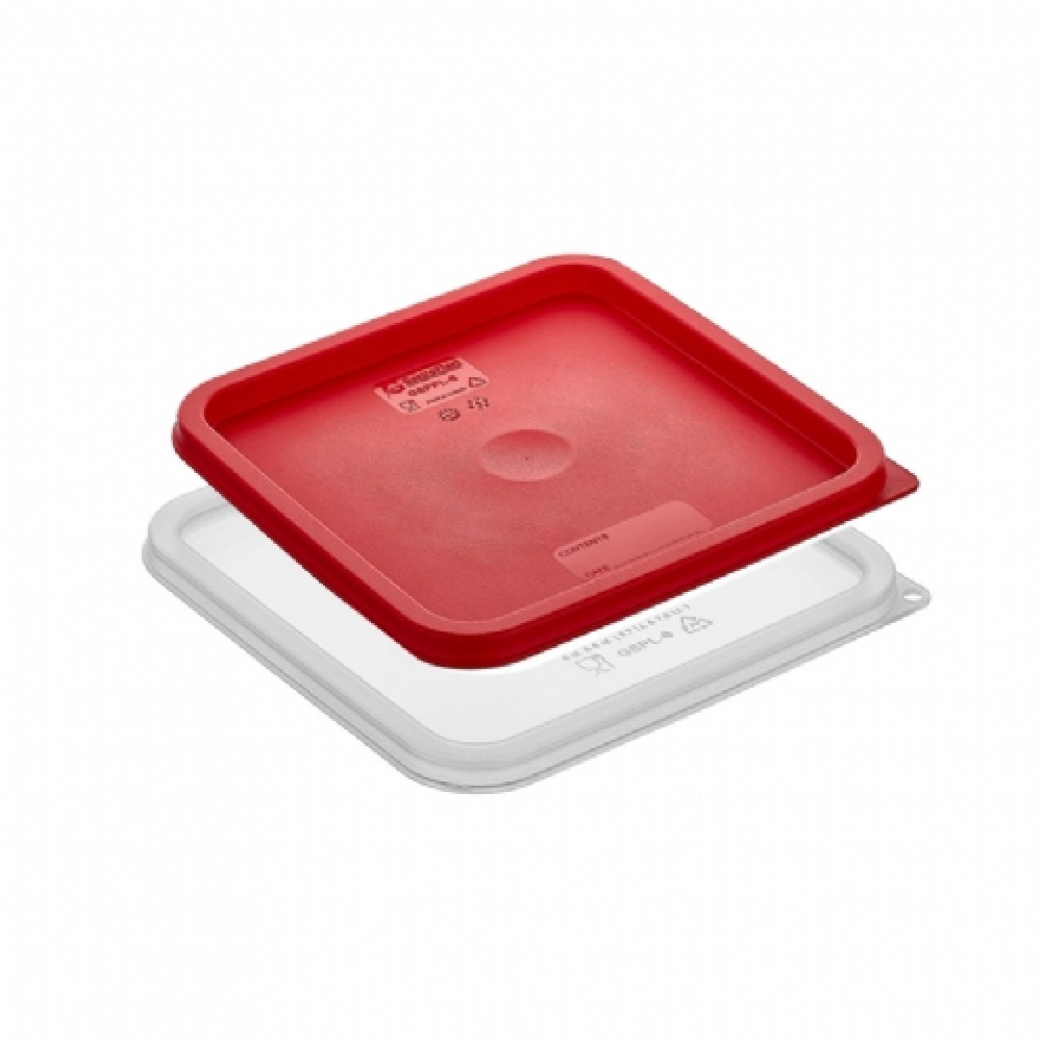 PP Lid for Square Container - GSPPL-6 - 5.7/7.6 Lt - Clear O3CQ