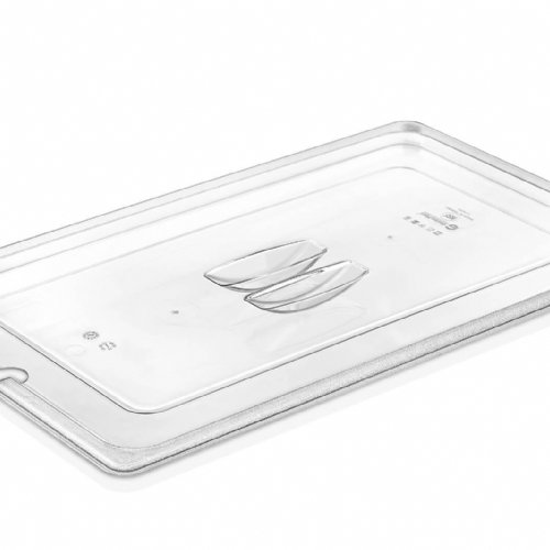 GN 1/4 Notched Lids For Gn Pc Container - GNPL-14N - Clear