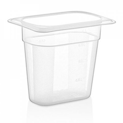 GN PC CONTAINERS 150 mm 1 Lt - 33 Oz - GNP-19150 - Clear