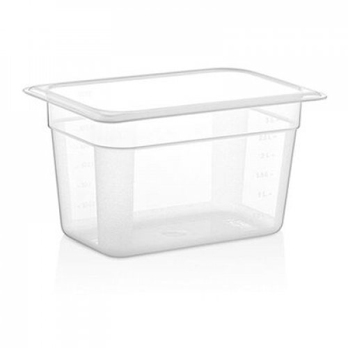 GN PC CONTAINERS 200 mm 4,5 Lt - 152 Oz - GNP-14200 - Clear