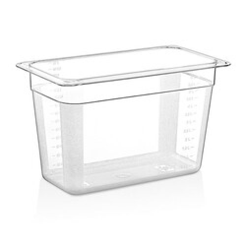 GN PC CONTAINERS 200 mm 6,5 Lt - 220 Oz - GNP-13200 - Black MBQD