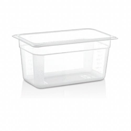  GN PP CONTAINER 200 mm 6,5 Lt - 220 Oz - GNPP-13200 - Black SYVD