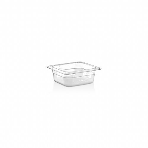 GN PP CONTAINER 65 mm 0,75 Lt - 25 Oz - GNPP-1665 - Clear