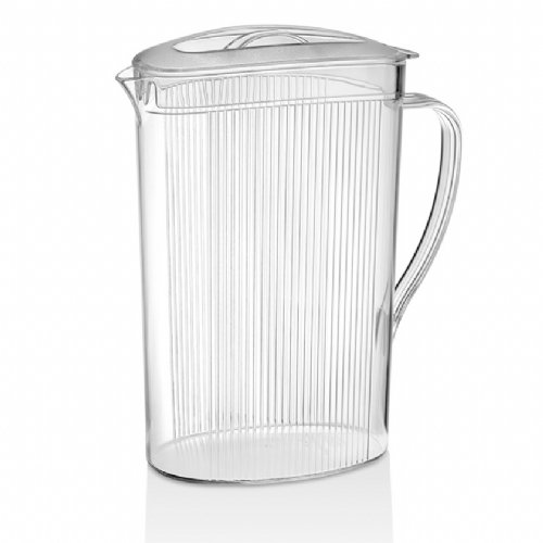 PC Soft Pitchers With Lid 2.2 lt / 74,39 Oz - GSRH-02 - Clear